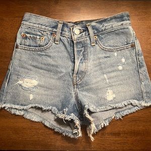 Levi denim shorts
